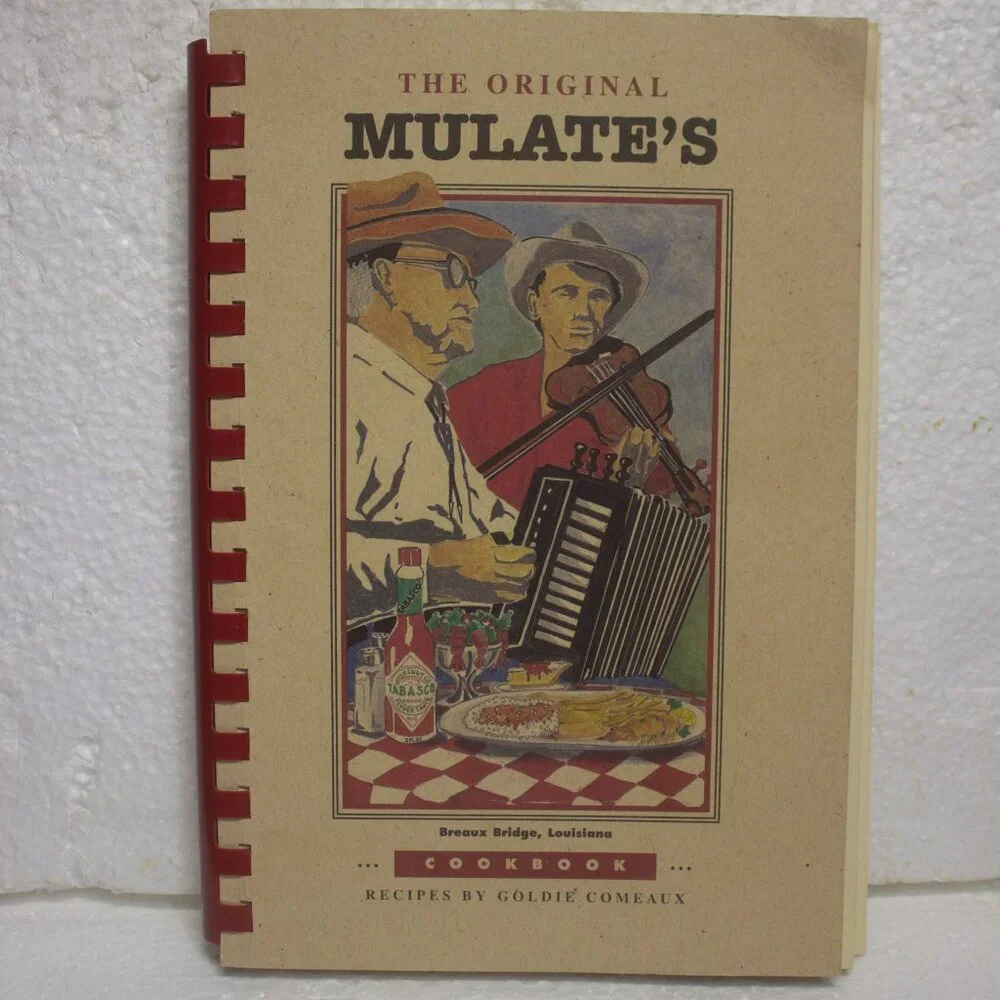 Vintage The Original Mulate's Cookbook Recipes by Goldie Comeaux